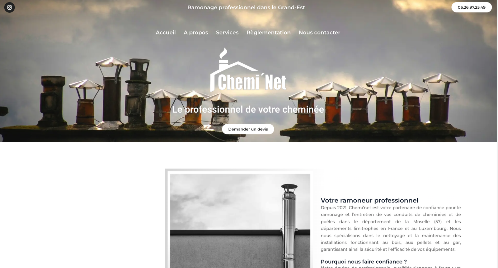 Aperçu Cheminet Ramonage